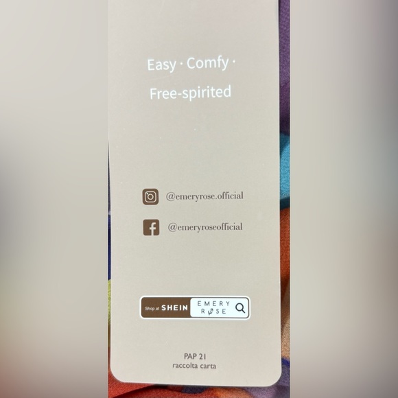 Emery Rose 1X Swim Coverup Colorful Geometric Kimono with Tassels - Picture 7 of 9